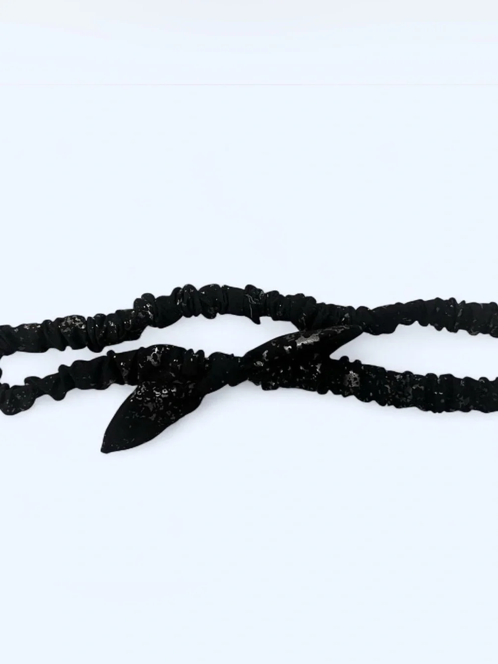 Ivivva | Bow Speckled Headband | Black, Silver | One Size